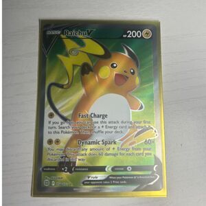 Raichu V #158 Pokemon Brilliant Stars Near Mint